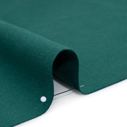 Brushed Cotton and Linen Woven - Kingfisher - British Imported