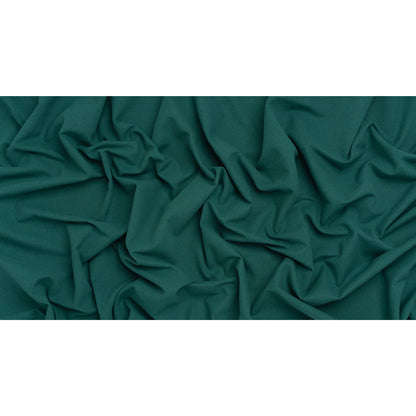 Double Wide Brushed Cotton and Linen Woven - Kingfisher - British Imported