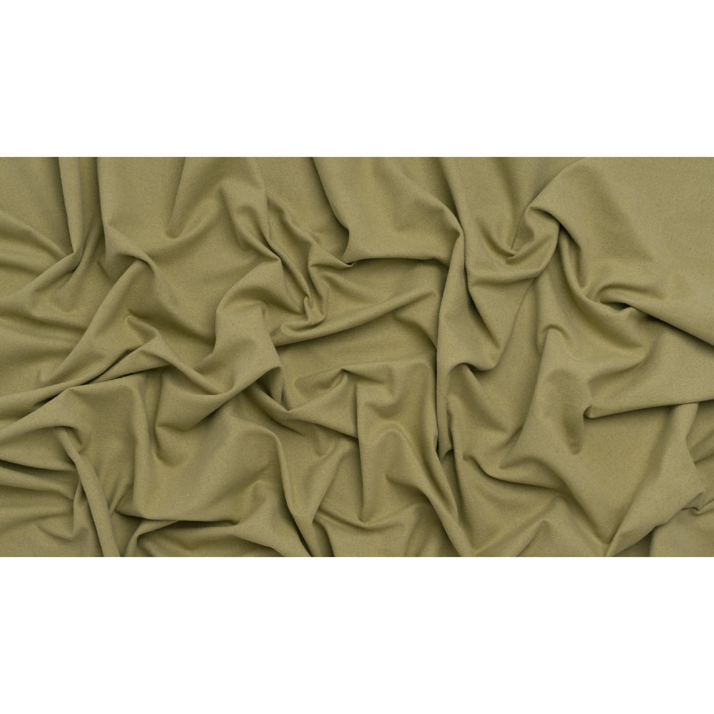 Brushed Cotton and Linen Woven - Leaf - British Imported