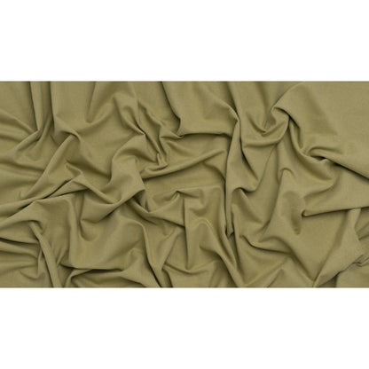 Double Wide Brushed Cotton and Linen Woven - Leaf - British Imported