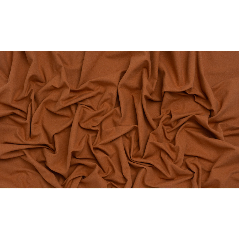 Brushed Cotton and Linen Woven - Paprika - British Imported