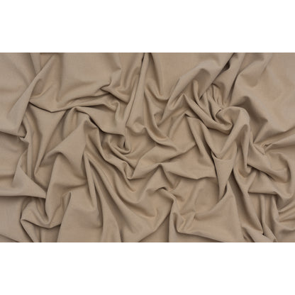 Double Wide Brushed Cotton and Linen Woven - Putty - British Imported