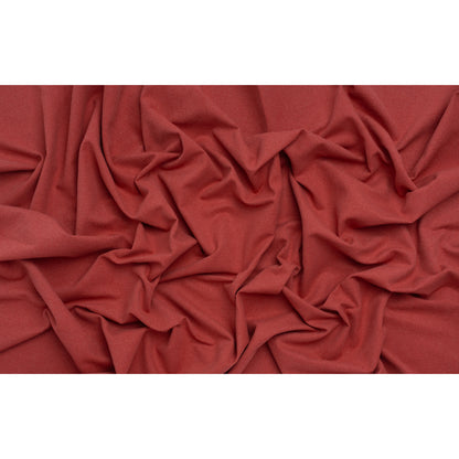 Double Wide Brushed Cotton and Linen Woven - Raspberry - British Imported