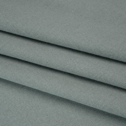Brushed Cotton and Linen Woven - Seaspray - British Imported