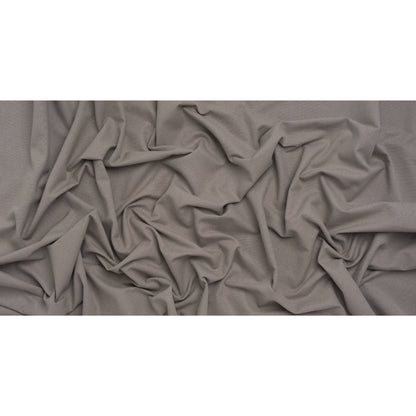 Double Wide Brushed Cotton and Linen Woven - Smoke - British Imported
