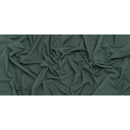 Brushed Cotton and Linen Woven - Teal - British Imported