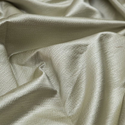 Luminous Textural Polyester Woven - Pistachio - British Imported Detail