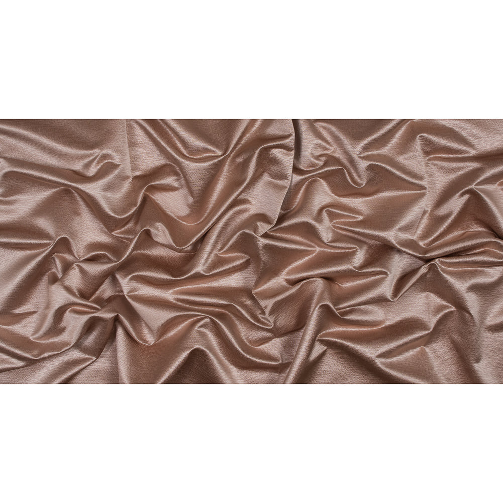 Luminous Textural Polyester Woven - Rose - British Imported Full