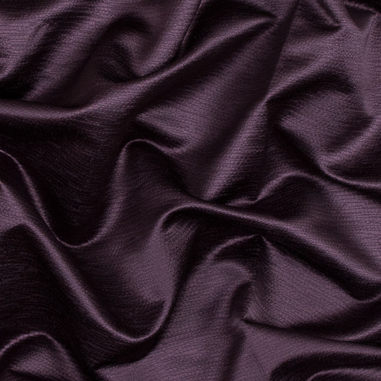 template--25130090922057__main-Luminous Textural Polyester Woven - Aubergine - British Imported