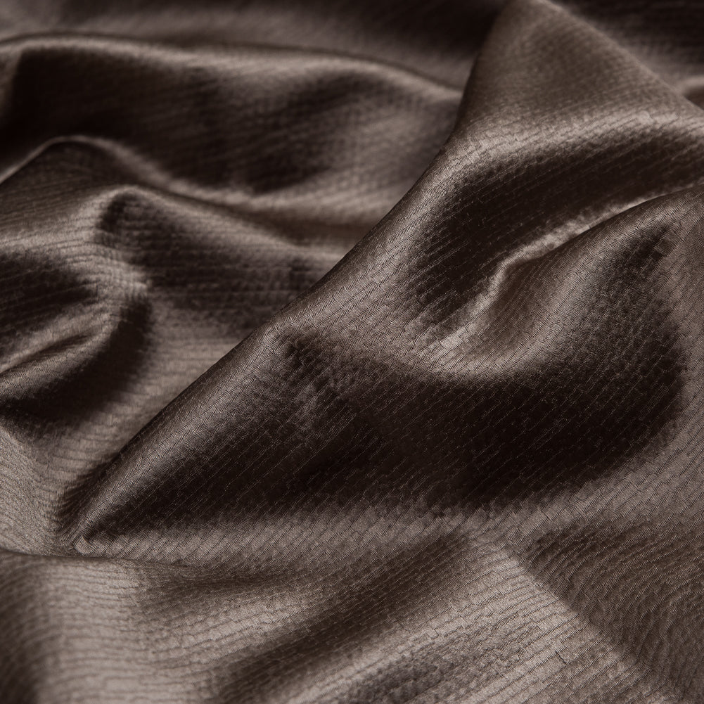 British Vole Luminous Textural Polyester Woven - Detail