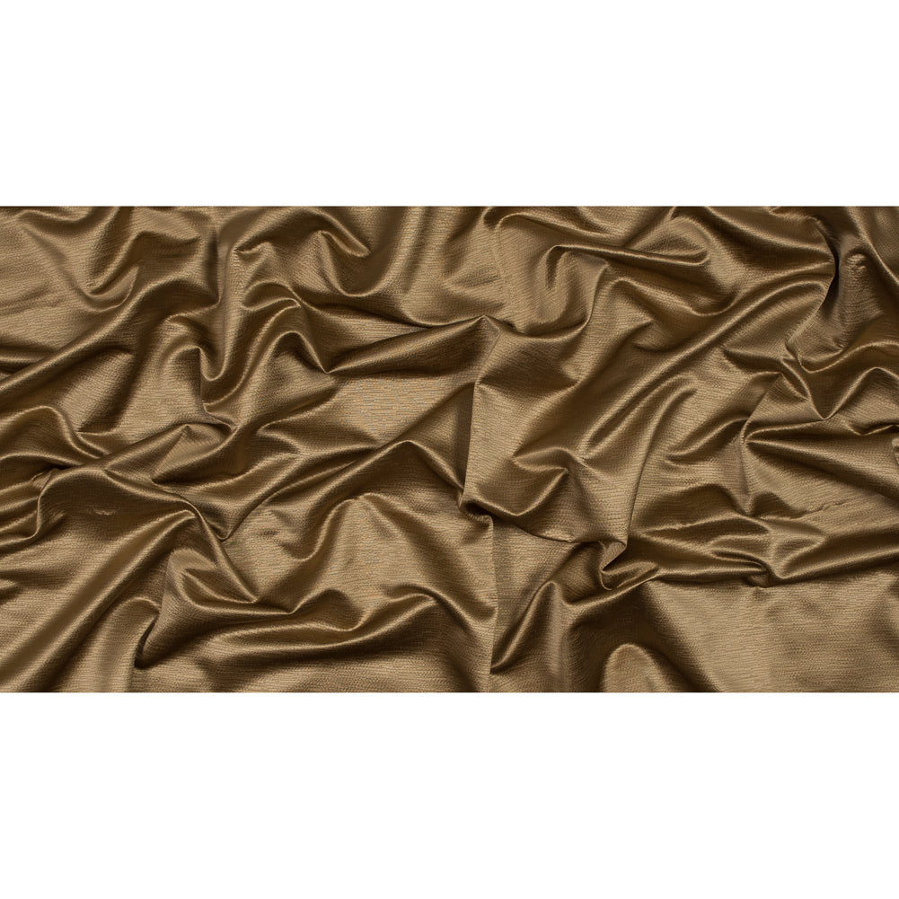 Luminous Textural Polyester Woven - Gold - British Imported Full