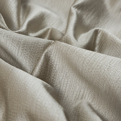 Luminous Textural Polyester Woven - Linen - British Imported Detail