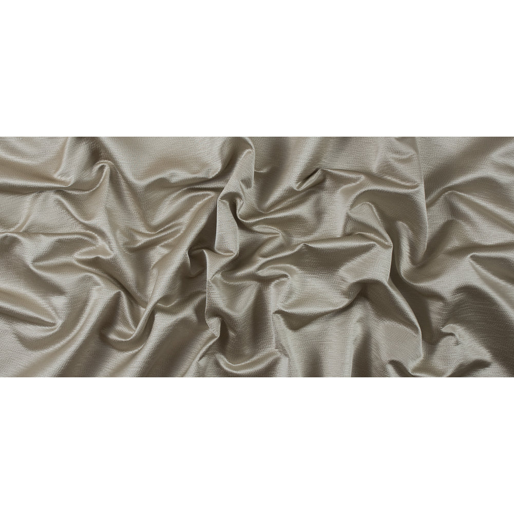 Luminous Textural Polyester Woven - Linen - British Imported Full