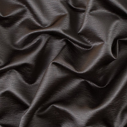 Luminous Textural Polyester Woven - Gray - British Imported
