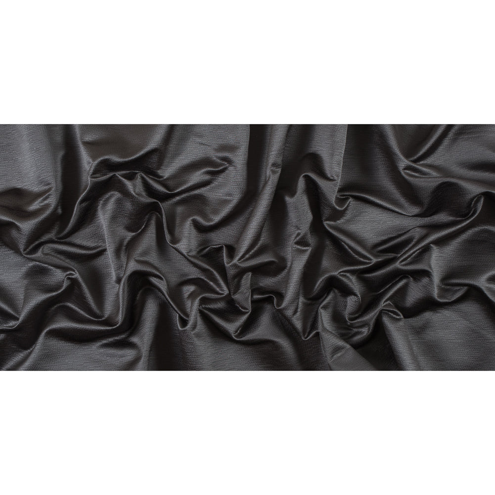 Luminous Textural Polyester Woven - Mercury - British Imported Full