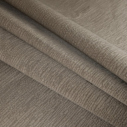 Luminous Textural Polyester Woven - Otter - British Imported Folded