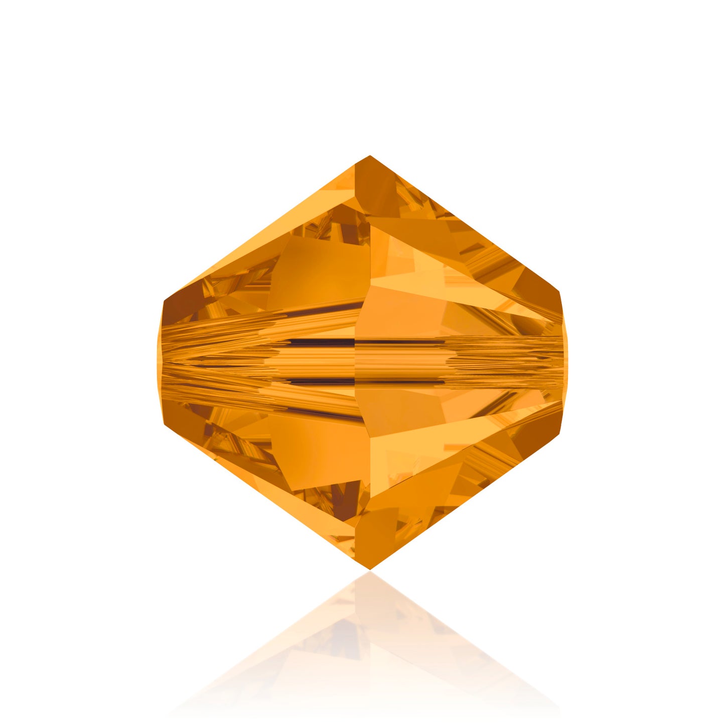 Topaz Bicone Swarovski Rhinestone Beads