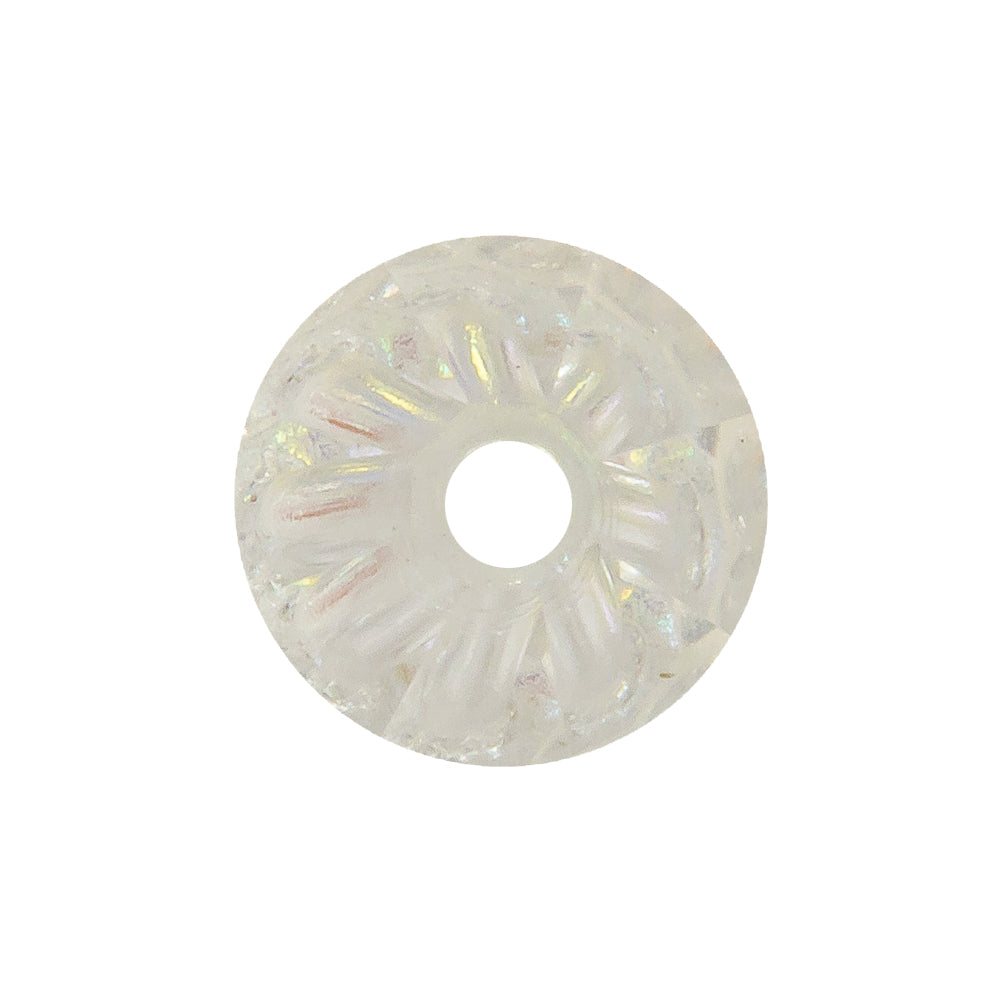 Vintage Crystal AB Bicone Rhinestone Beads - Folded - Image 3 of 8