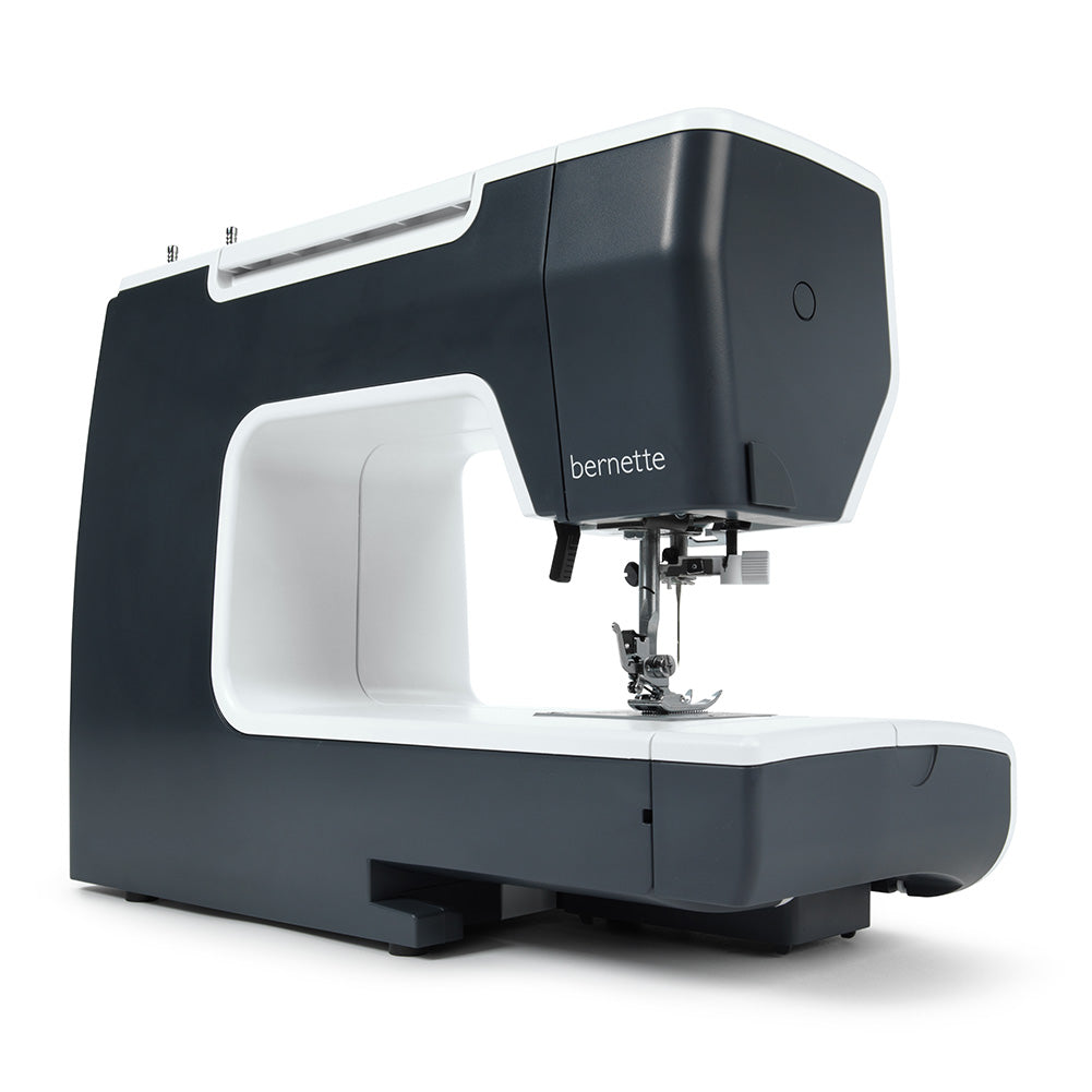 bernette 33 - Compact Mechanical Sewing Machine for Beginners with 15 Stitches
