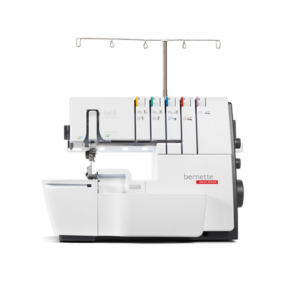 bernette 68 AIRLOCK - Air-Threading Combination Overlock, Chainstitch and Coverstitch Serger Sewing Machine