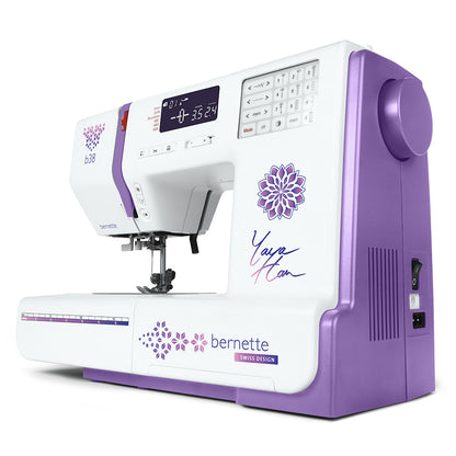 bernette 38 Yaya Han Edition - Computerized Sewing Machine with 394 Stitches for Creative Minds