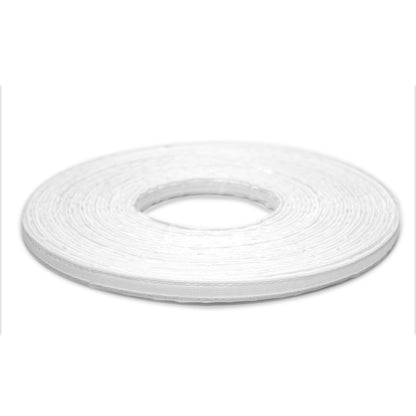 White Fabric Covered Boning - 0.25" Folded