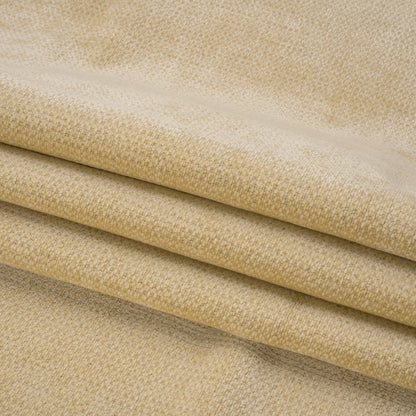 Chenille Upholstery Woven - Alabaster - Lanton Collection Folded