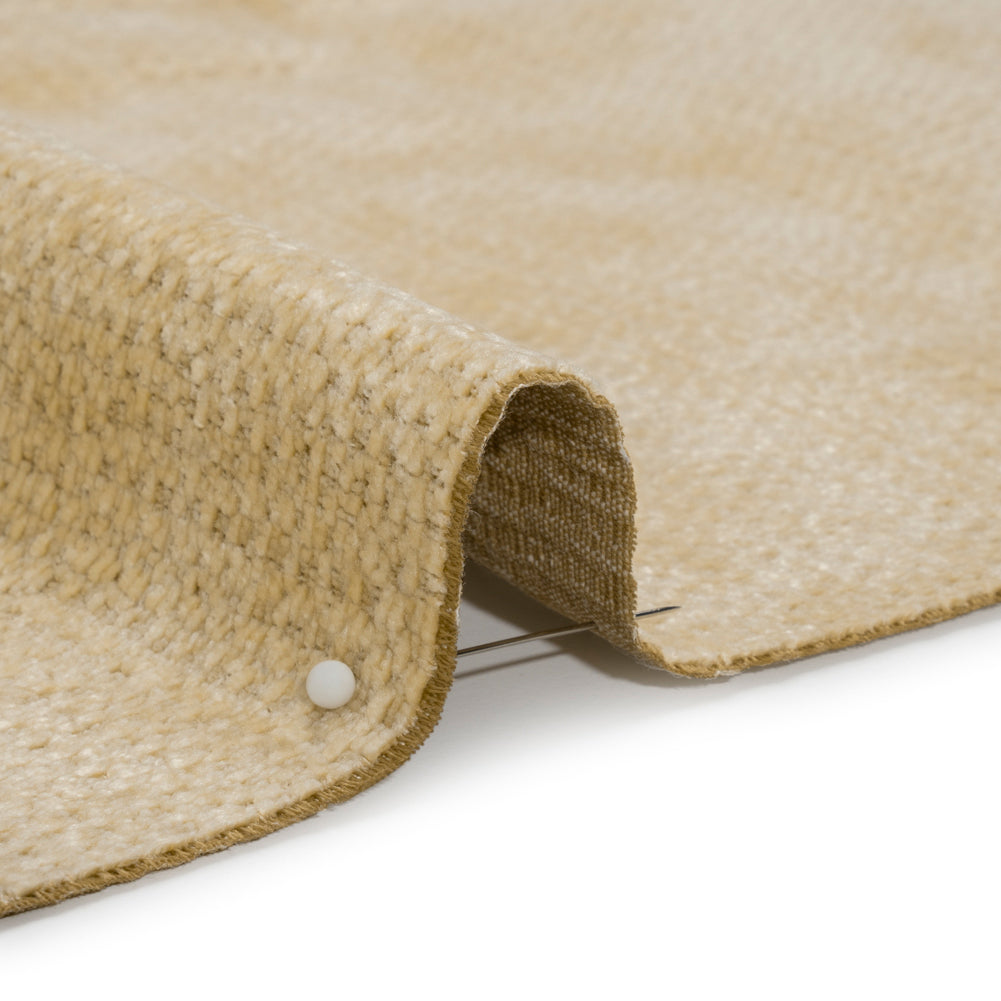 Chenille Upholstery Woven - Alabaster - Lanton Collection Detail