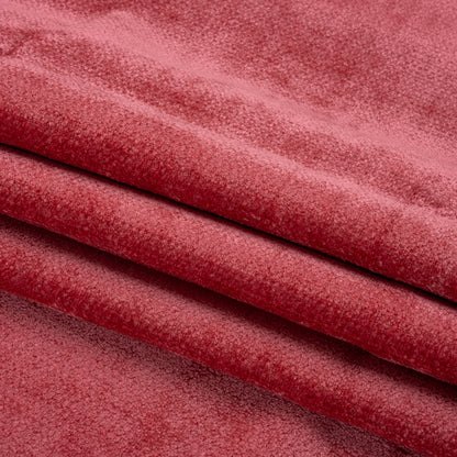 Chenille Upholstery Woven - Carnation - Lanton Collection Folded