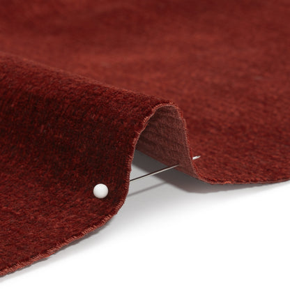 Chenille Upholstery Woven - Chili Pepper - Lanton Collection Detail