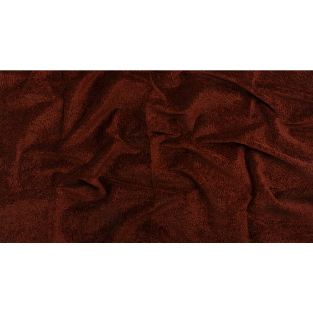 Chenille Upholstery Woven - Merlot - Lanton Collection Full