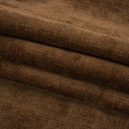 Chenille Upholstery Woven - Mocha - Lanton Collection Folded