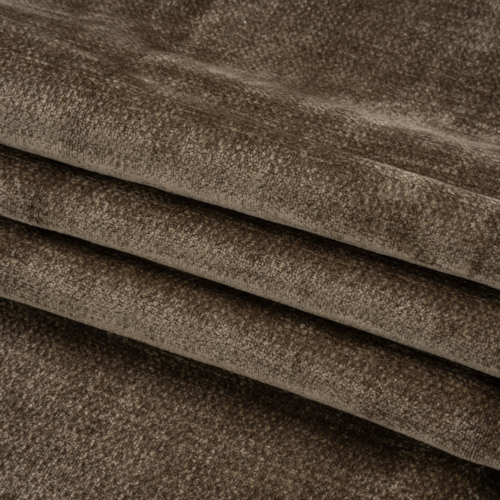 Chenille Upholstery Woven - Quartz - Lanton Collection Folded