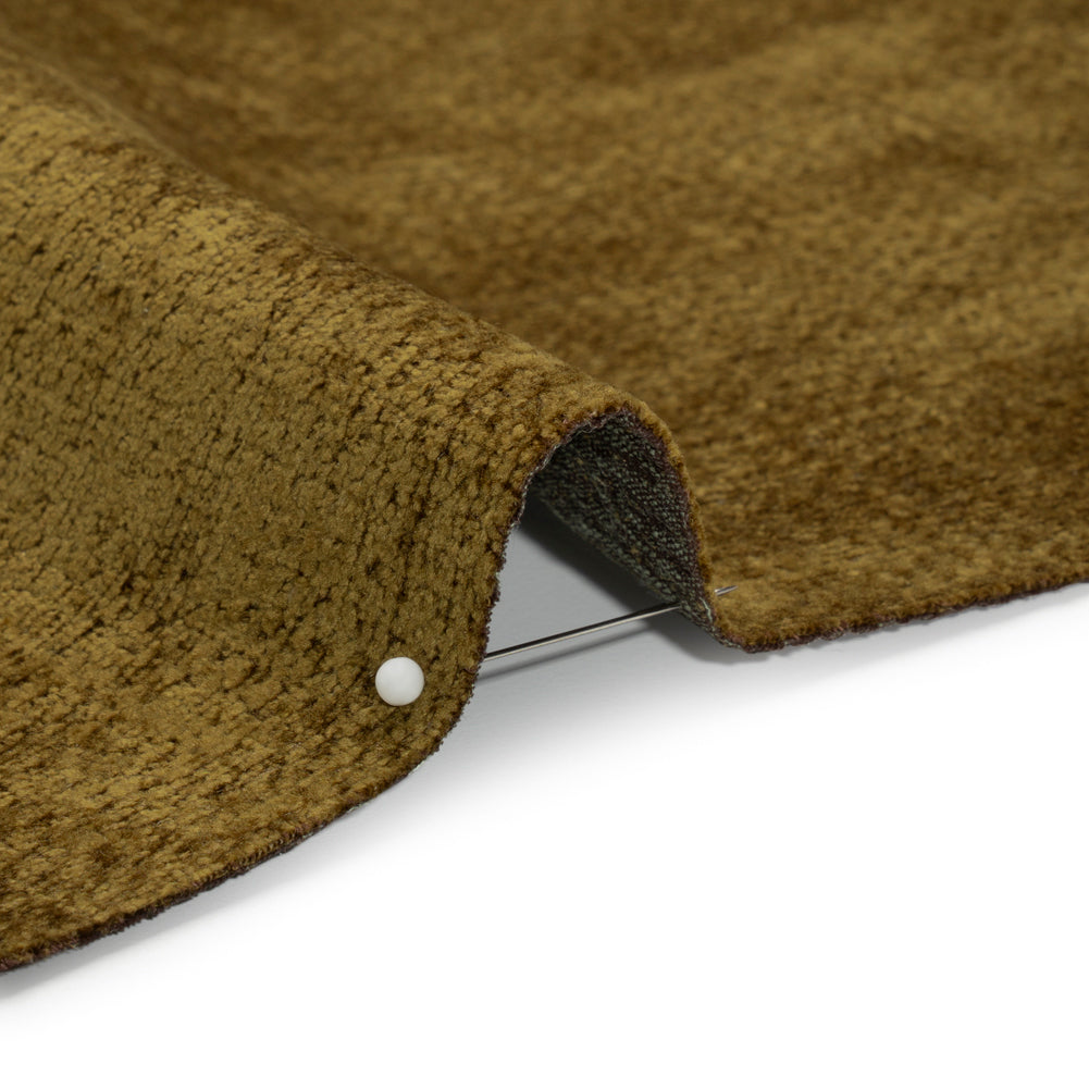 Chenille Upholstery Woven - Verdigris - Lanton Collection Detail
