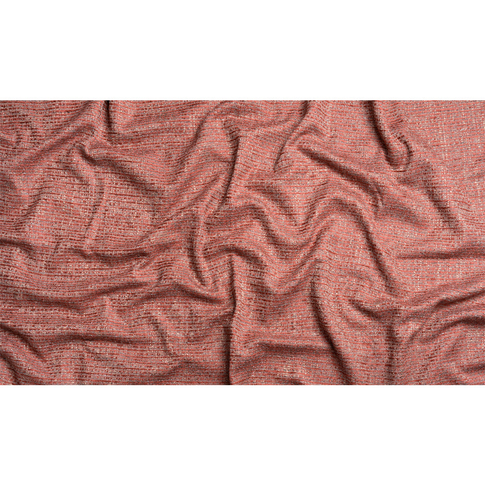 Tweed Upholstery Chenille - Bloodstone Striated - Caprona Collection Full