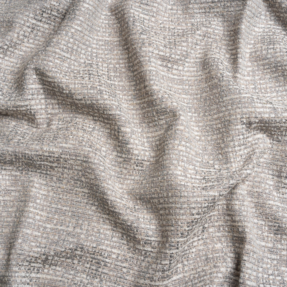 Tweed Upholstery Chenille - Haze Striated - Caprona Collection