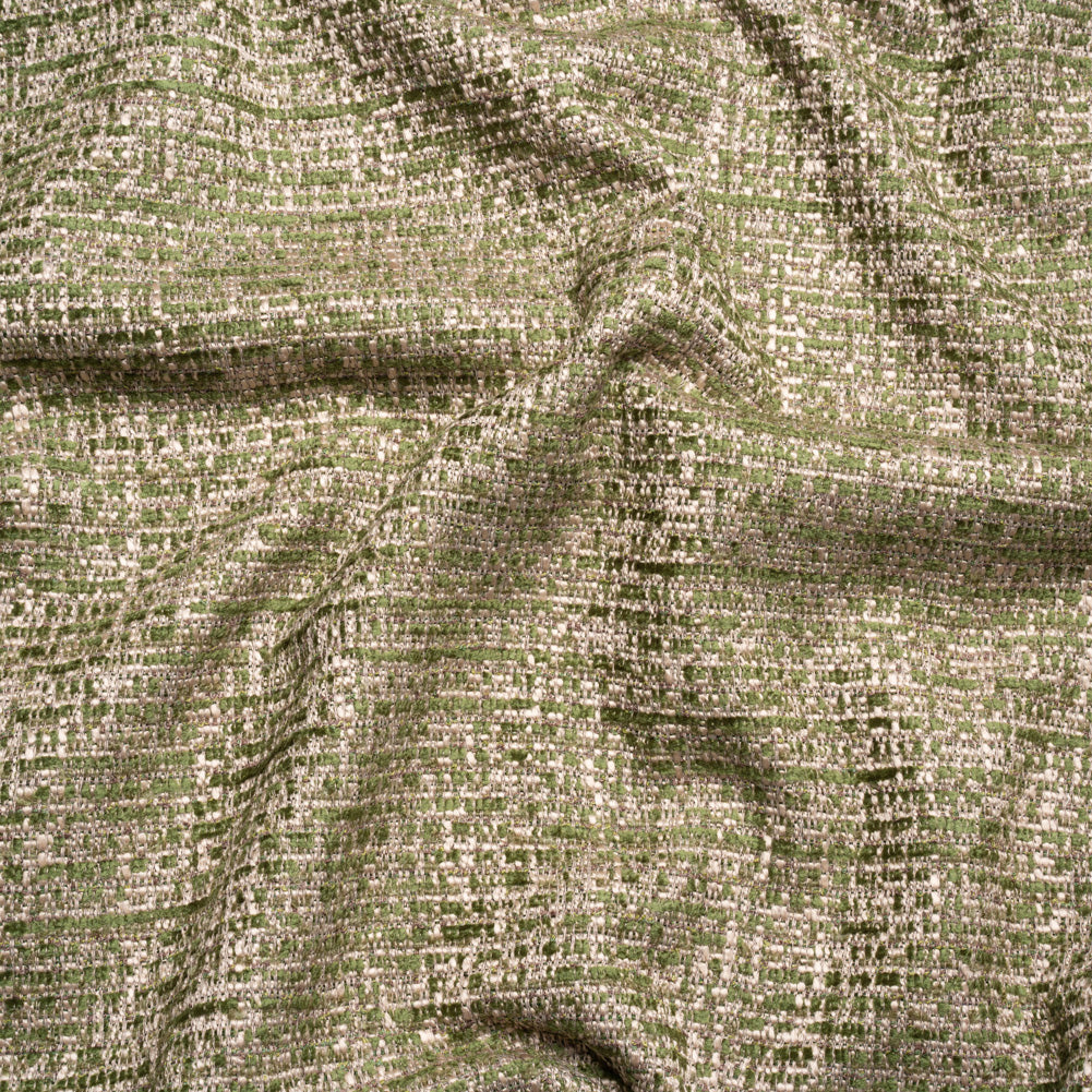 Tweed Upholstery Chenille - Laurel Striated - Caprona Collection