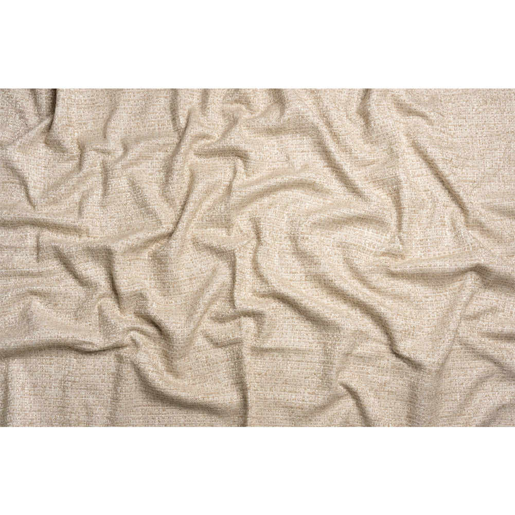 Tweed Upholstery Chenille - Linen Striated - Caprona Collection Full