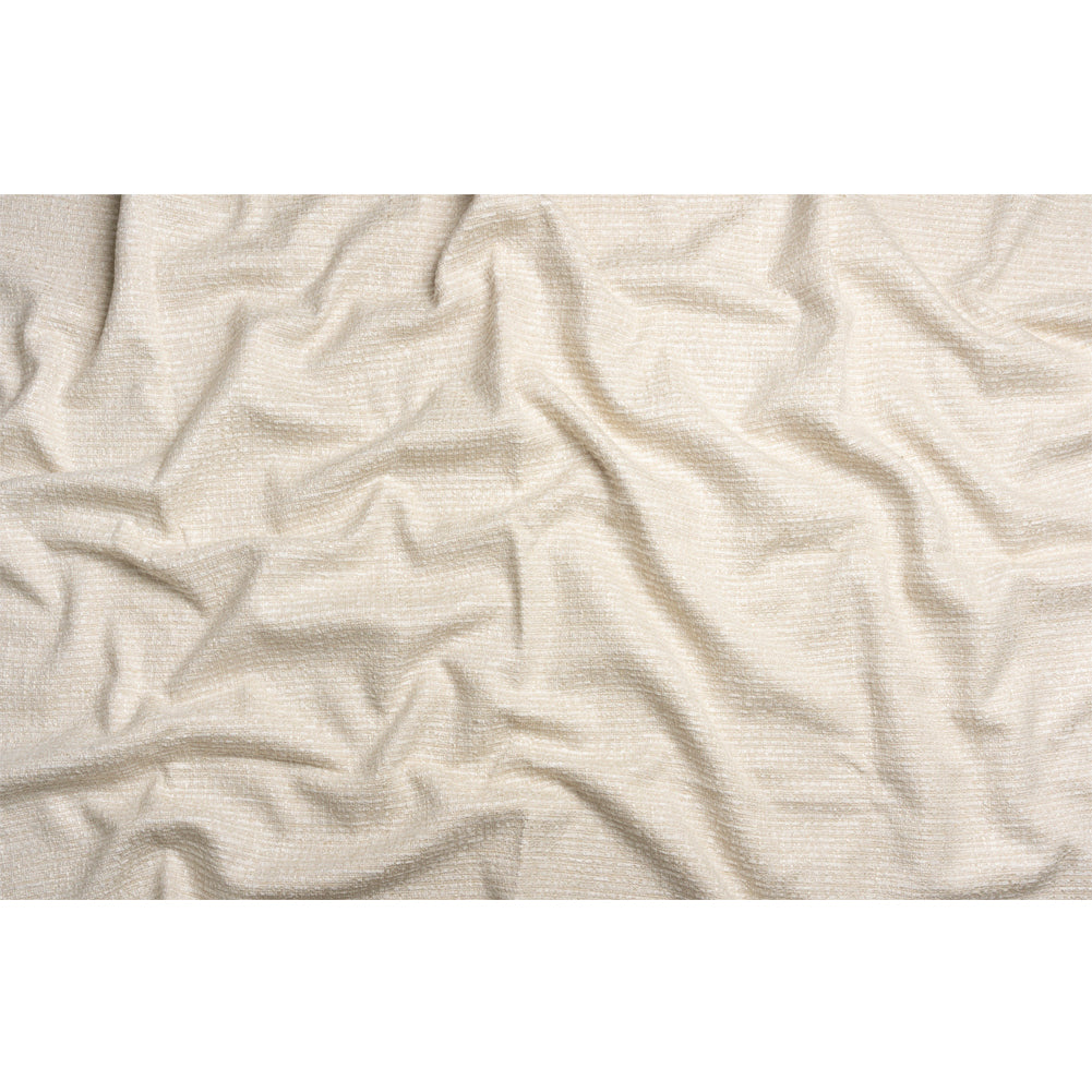 Tweed Upholstery Chenille - Snow Striated - Caprona Collection Full