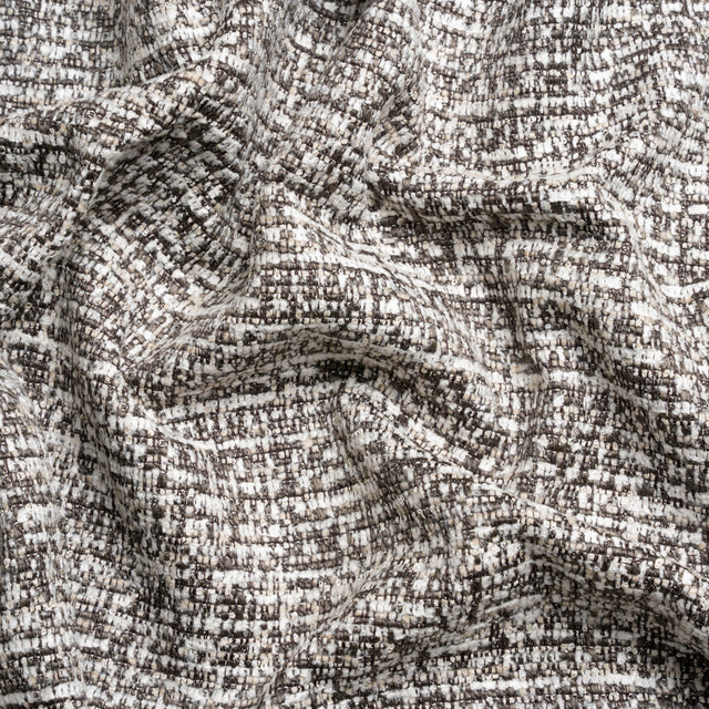 Tweed Upholstery Chenille - Tuxedo Striated - Caprona Collection