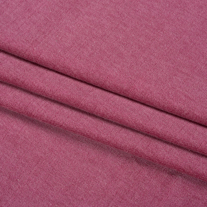 Polyester and Cotton Upholstery Velvet - Berry - Corry Collection Folded