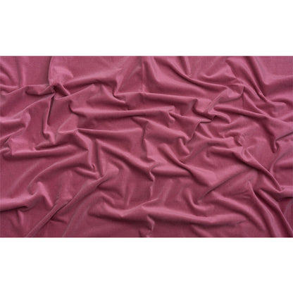 Polyester and Cotton Upholstery Velvet - Berry - Corry Collection Full