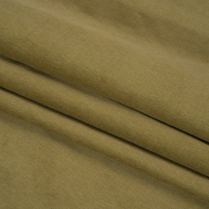 Polyester and Cotton Upholstery Velvet - Citron - Corry Collection Folded