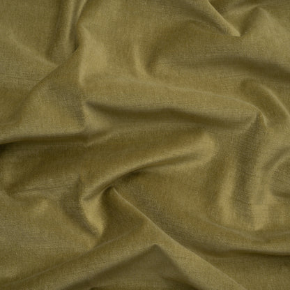 Polyester and Cotton Upholstery Velvet - Citron - Corry Collection