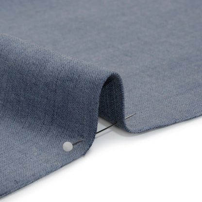 Polyester and Cotton Upholstery Velvet - Denim - Corry Collection Detail