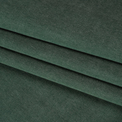 Polyester and Cotton Upholstery Velvet - Forest - Corry Collection Folded