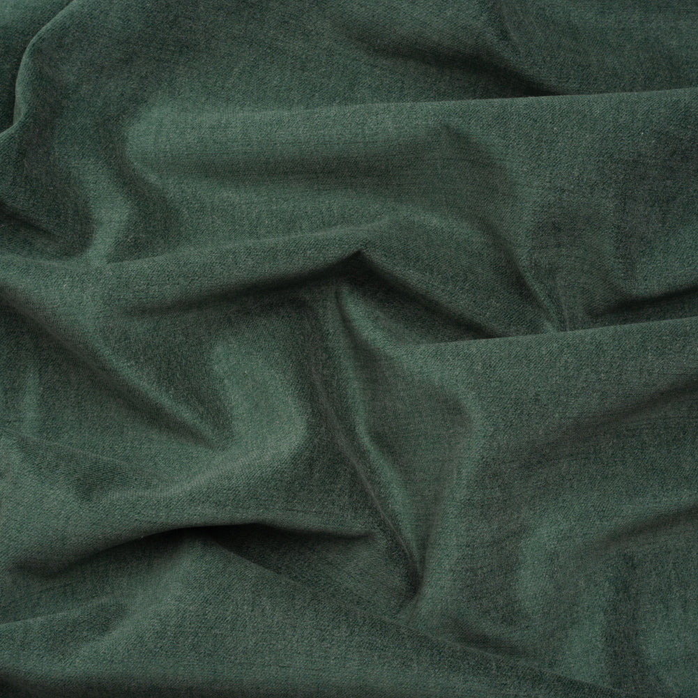 Polyester and Cotton Upholstery Velvet - Forest - Corry Collection