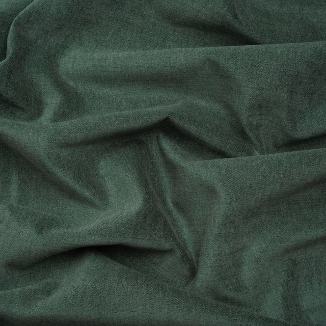 Polyester and Cotton Upholstery Velvet - Forest - Corry Collection