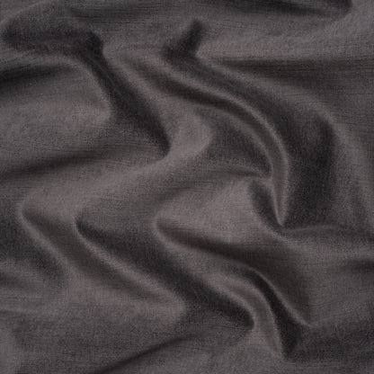 Polyester and Cotton Upholstery Velvet - Graphite - Corry Collection
