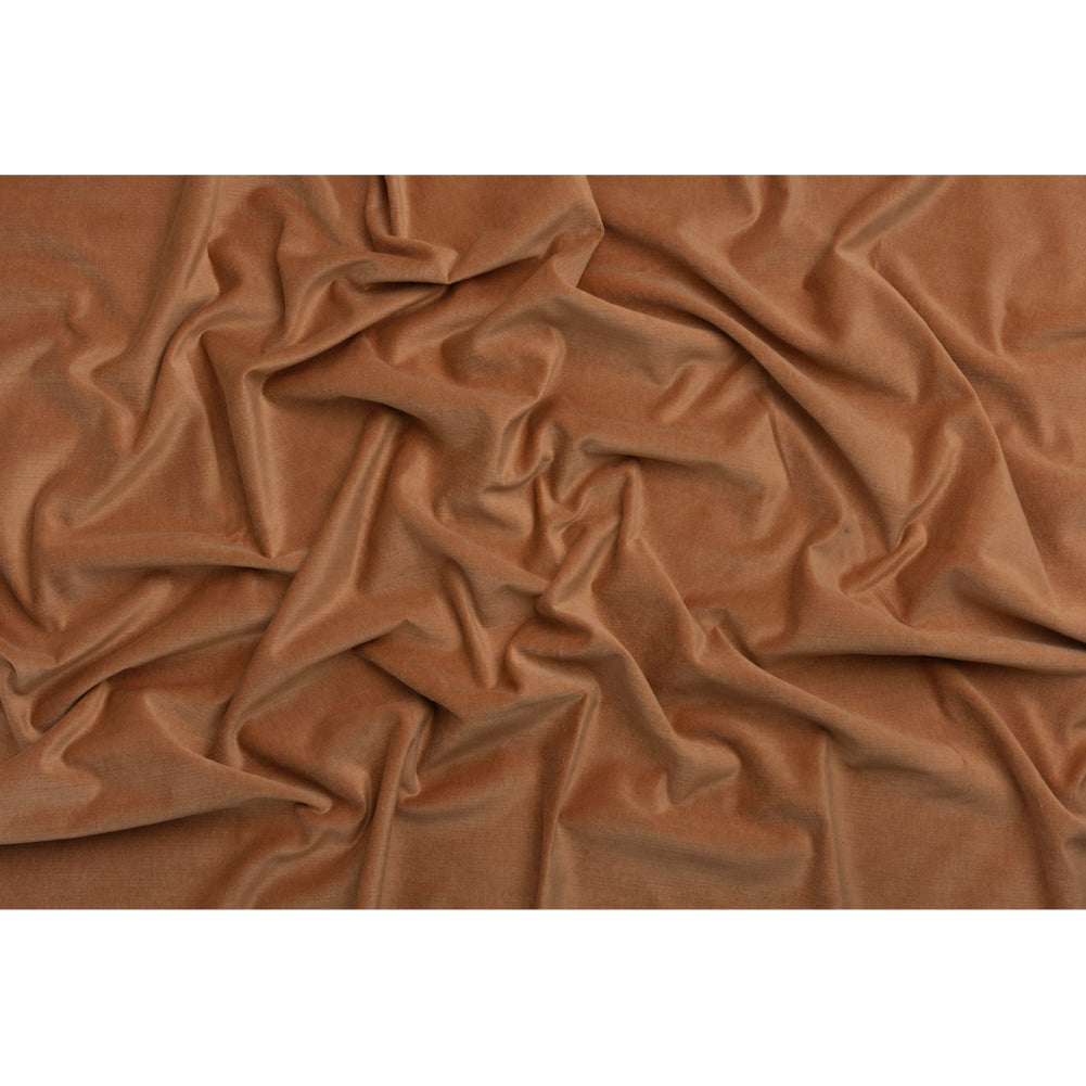 Polyester and Cotton Upholstery Velvet - Guava - Corry Collection Full